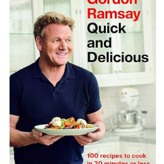 A recipe book by Gordon Ramsay featuring quick and easy meals.